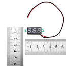 5pcs 0.28 Inch Two-wire 2.5-30V Digital Blue Display DC Voltmeter Adjustable Voltage Meter