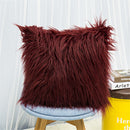 Long Wool Throw Pillow Cover Cushion Seat Sofa Case Home Bedroom Decorations