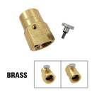 SodaStream Cylinder Refill Adapter + Bleed Valve + W21.8-14 /US CGA320 Connector