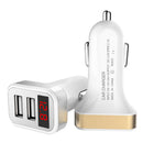 Bakeey FN05 2.1A Dual USB Ports Smart Current LED Display Car Charger for iPhone 8 Xiaomi MIX 2 Samsung S8