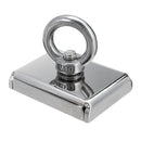 300KG D75 Super Fishing Recovery Block 304 Magnet Eyebolt M10 Ring Metal