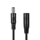 Hiseeu DC 12V 5m Camera Power Supply Extension Cable Expanded Video Cable Male to Female for Security IP Camera