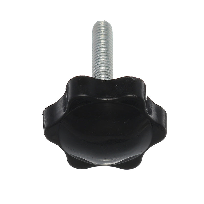 Suleve M6TS1 10Pcs M6 30mm Star Shape Head Thread Knurled Thumb Screw Clamping Grip Knob Screw