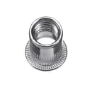 Suleve MXSN3 180Pcs Stainless Steel Mixed Rivet Nut Rivnuts Blindnuts Nutserts M3-M10 Nut Insert Rivet Assortment Kits