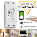 LUSTREON AC90-250V WiFi APP Relay Module DIY Smart Home Automation Light Switch Work With Amazon Alexa Google