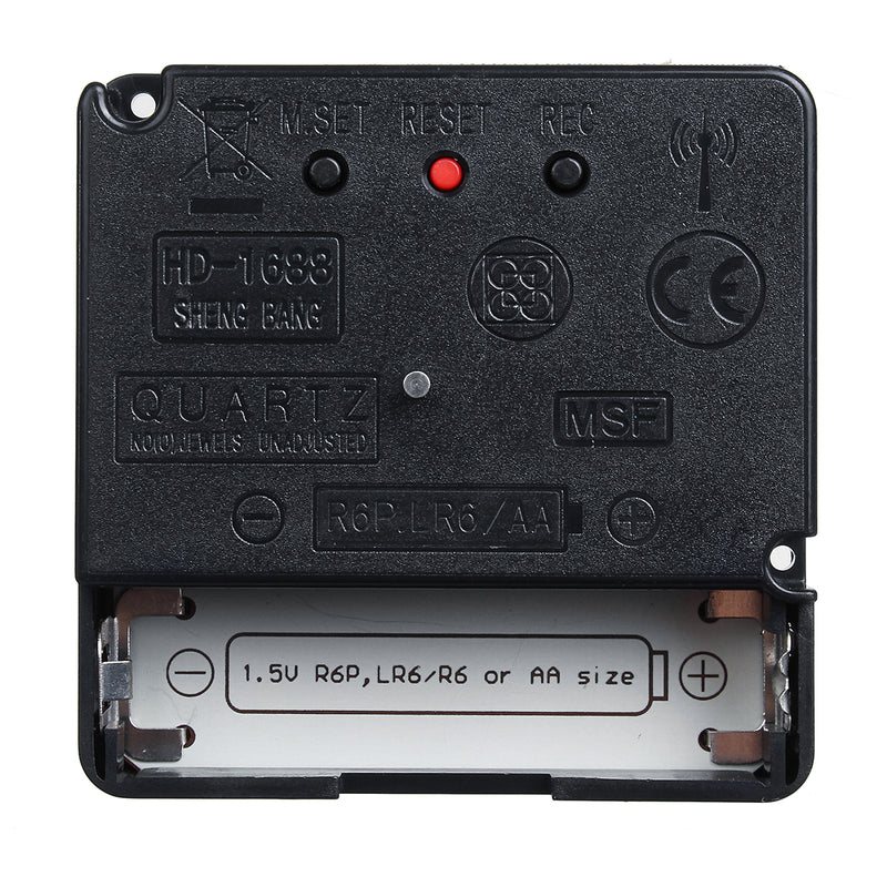 UK MSF Atomic Radio Controlled Silent Quartz Clock Movement Mechanism DIY Clock Kit