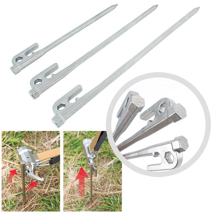 20CM 25CM 30CM Professional Outdoor   Steel Tent Nail Hiking Equipment