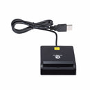 Zoweetek EMV USB Smart Card Reader CAC Common Access Card Reader ISO 7816 for SIM/ATM/IC/ID Card