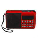 Mini Portable LCD Digital FM Radio Speaker USB TF AUX MP3 Music Player