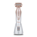 5 in 1 Lady's Epilator Electric Facial Hair Remover Leg Hair Removal Razor Body Shaver for Bikini with Facial Massager Cleaning Brush