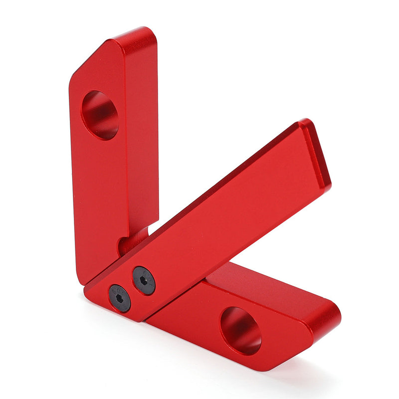 45/90 Degree Right Angle Line Gauge Carpenter Round Heart Ruler Gauge Woodworking Center Scriber