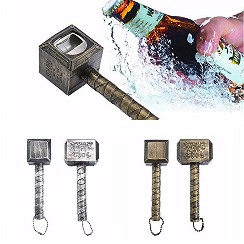 Hammer Of Thor Beer Bottle Openers Hammer Shaped Bottle Opener Corkscrew Beverage Wrench Jar Openers
