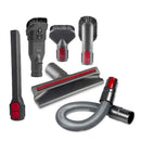 6PCS Replacements for Dyson Vacuum Cleaner V7 V8 V10 Flat Suction Brush Nozzle Long Flat Suction Hose