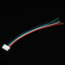 10pcs XH Pitch 2.54mm Single Head 5Pin Wire To Board Connector 15cm 24AWG With Socket