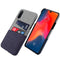 Bakeey Fabric Cloth Woven Double Card Holder Slim Hard PC Protective Case For Xiaomi Mi9 Mi 9 / Xiaomi Mi9 Mi 9 Transparent Edition