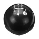 5 Speed Black Gear Knob Cap & Shift Knob Boot Gaiter Boot Cover For Fiat 500 500C 2007- 2015