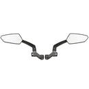 Pair 8mm 10mm Rear View Side Mirrors Motorcycle Custom Universal