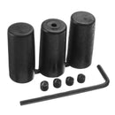 Universal  5 6 Speed Manual Car Gear Shift Knob Shifter Lever Aluminum Handle Ball with 3 Adapter