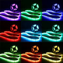 1M 2M 3M 4M 5M Non-waterproof DC5V USB 3528 SMD RGB LED Strip Light String Tape+44 Keys IR Remote Control