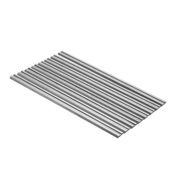 8Pcs 82mm x 5.5mm HSS Reversible Planer Blades for Bosch Black Decker Mafell