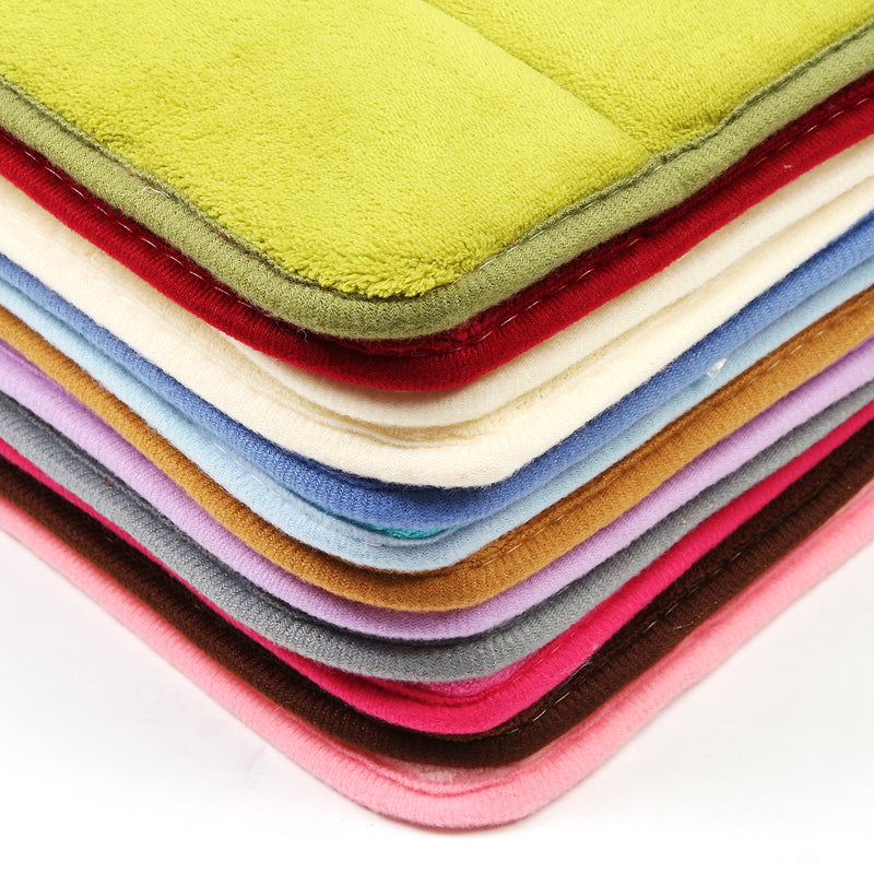 Anti-Slip Memory Foam Mat Absorbent Bath Bathroom Kitchen Floor Shower Carpet