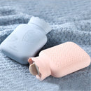 Silicone Hot Water Bottle Microwave Heating Water Bag Ice Pack Silicone Portable Hand Warmer