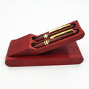 Wood Ballpoint Pen Fountain Pen Wood Office Desk Decoration Kits Wood Craft Gift Box Sets Pen Office Supplies