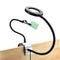USB 3X Soldering Magnifier Magnifying Glass Working Light Soldering Iron Holder Bench Vise