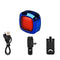 Xmund XD-BL4 60 Lumens 16 COB Smart Sensor Light 10H Running Time 5 Modes USB Rechargeable 90 Adjustable IPX6 Waterproof Outdoor Cycling Bike Tail Light