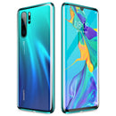 Bakeey 360 Curved Screen Front+Back Double-sided Full Body 9H Tempered Glass Metal Magnetic Adsorption Flip Protective Case For Huawei P30 PRO