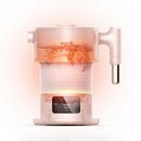 Deerma DEM-F300 100-240V Pink Digital Screen Folding Portable Electric Kettle for Travel