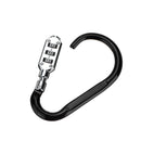 3 Digit Combination Motorcycle Helmet Lock Bicycle Bag Suitcase Padlock Carabiner Security Alloy Locks