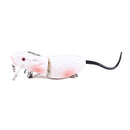 HENGJIA J103 5PSC Mouse Fishing Lure Set Rotating Tail Popper Topwater Swim Crankbait Artificial Hard Bait