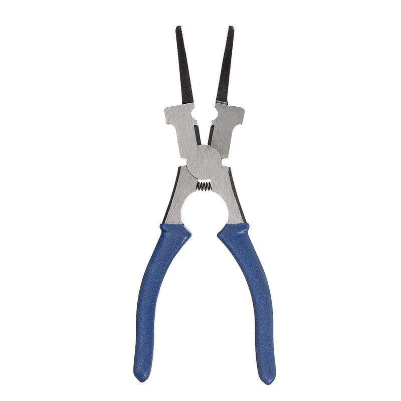 Multipurpose Flat Mouth MIG Welding Plier Tool Spring Loaded Insulated Handle