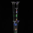 LED Plastic Balloon Stand Base Clear Balloon Stand Birthday Wedding Party Decorations