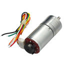 CHIHAI MOTOR GM25-370 DC Gear Motor 6V 100/210/300RPM Encoder Motor