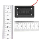 3pcs 12V Lead-acid Battery Capacity Indicator Power Measurement Instrument Tester With LED Display