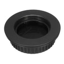 M42 Screw Lens for Canon EOS EF Mount Adapter Black 5D II III 6D 7D 70D 100D with Cap