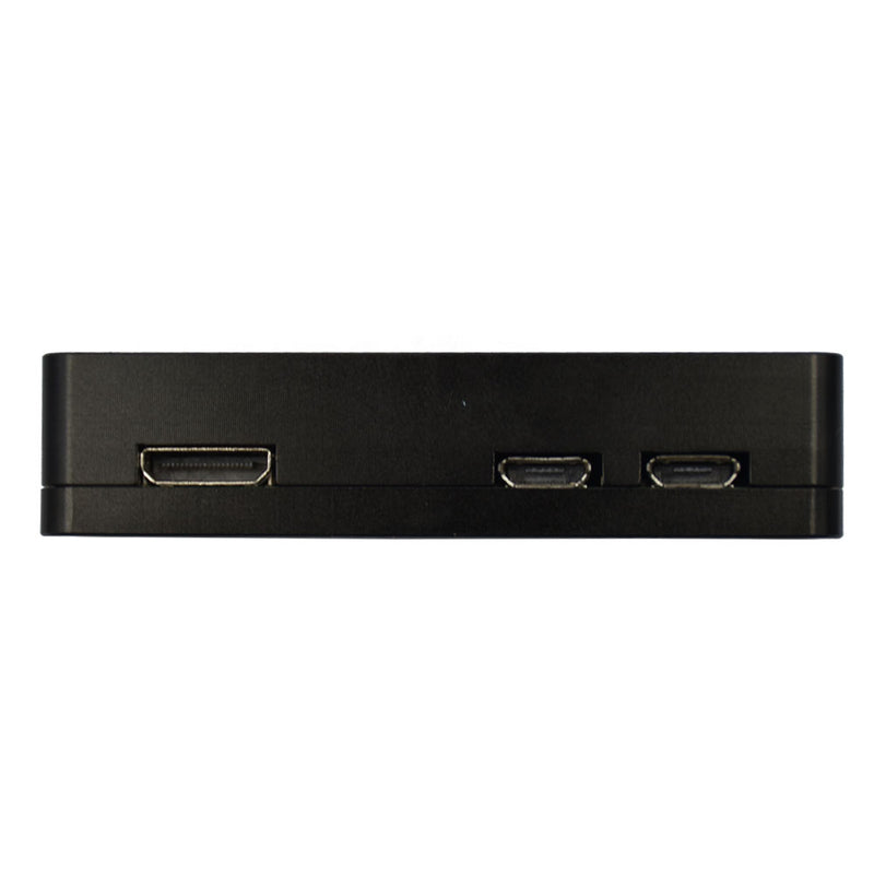 Ultra-thin ZV1 CNC Aluminum Alloy Protective Case with Screwdriver for Raspberry Pi