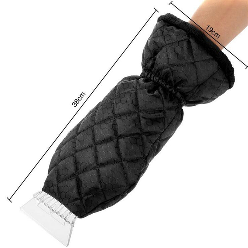 Car-stying Snow Scraper Removal Glove 420D Jacquard Oxford Cloth Cleaning Snow Shovel Ice Scraper To
