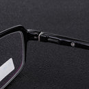 KCASA Portable TR90 HD Anti-fatigue Resin Reading Glasses Folding Presbyopic Glasses With Case