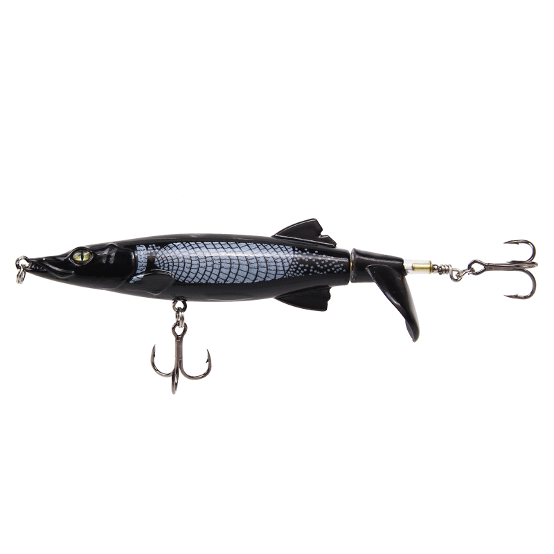 ZANLURE 5 Pcs 13cm 16g Fishing Lure Rotating Hard Fishing Baits