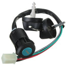 4 Wires 2 Ignition Keys Switch 50 70 90 110 125cc Fit Chinese ATV Go Kart