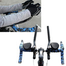 BicyclE Mountain Road Bike Separated TT Alloy PVC ResT-Handlebar Relaxation Vice Handlebar