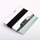 Slim Wallet Clip Aluminium Alloy Credit Card Case Portable ID Passport Card Holder Metal Wallet