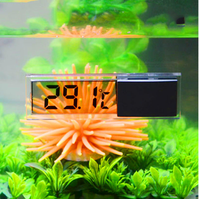 Multi-Functional LCD 3D Digital Electronic Temperature Measurement Aquarium Temperature Thermometer