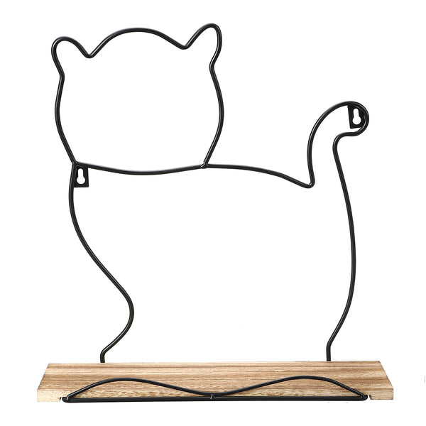 Creative Animal Type Wall Hanging Iron Shelf Storage Rack Home Kitchen Organizer