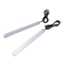 Pair 12V 8W COB LED Car Driving Daytime Running Lights DRL Fog Lamp