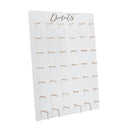 800x600mm Donut Wall Stand Baking Cooling Rack Holds Candy Sweet Cart Rustic Wedding Decoration Wood Wedding Table Decor Birthday Party