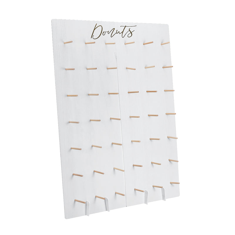 800x600mm Donut Wall Stand Baking Cooling Rack Holds Candy Sweet Cart Rustic Wedding Decoration Wood Wedding Table Decor Birthday Party